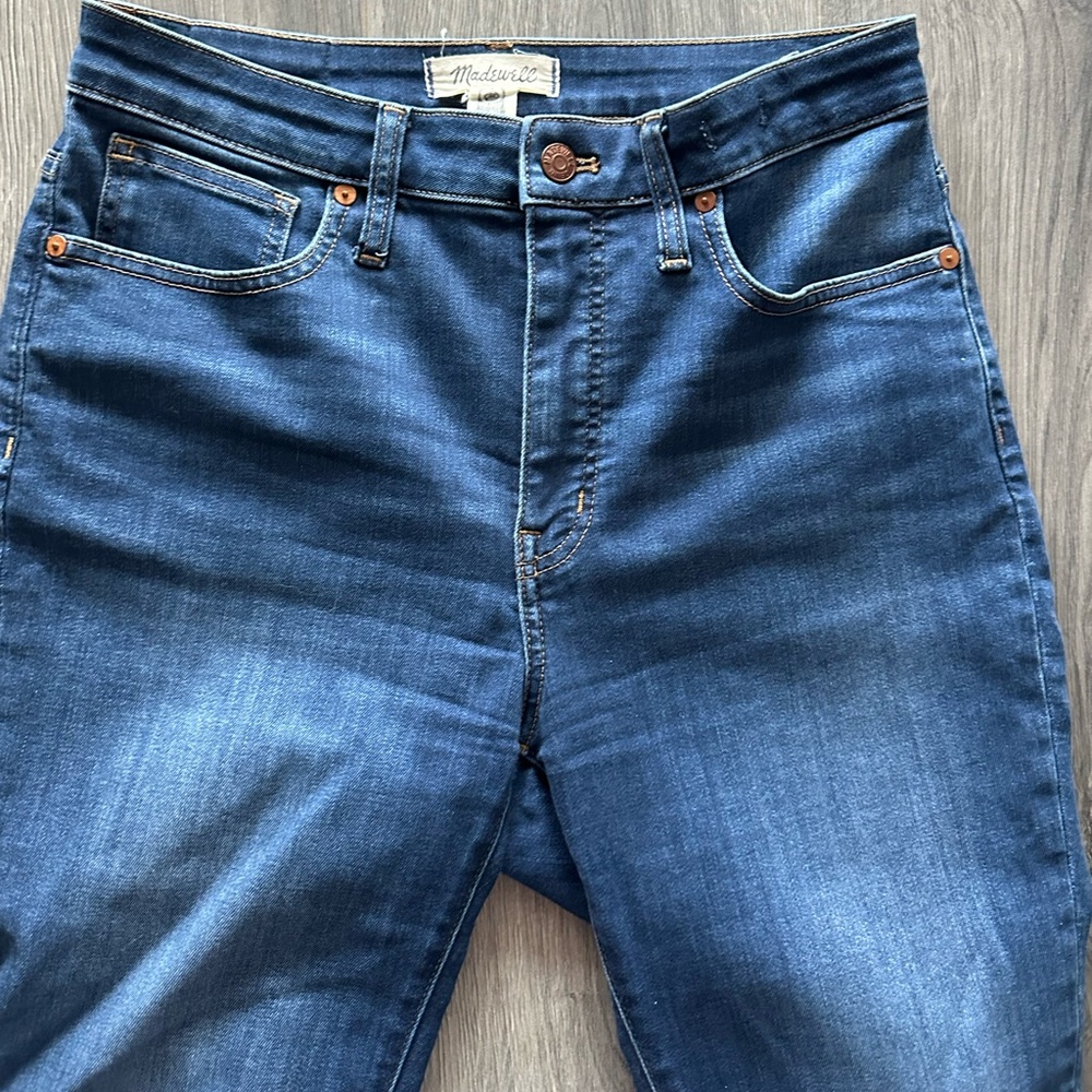 Madewell curvy high rise skinny jegging soft leg size 28 - Picture 6 of 8